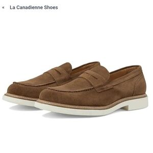 La Canadienne Adam Loafers/Cognac Suede EU 43 (US Men's 10) M